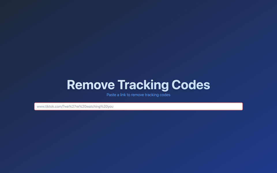 Reclaim Your Privacy: Introducing RemoveTrackingCodes.com for a Safer Browsing Experience